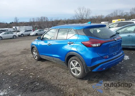 2021 Nissan Kicks S Xtronic Cvt из США, поврежденный, VIN 3N1CP5BV7ML542111